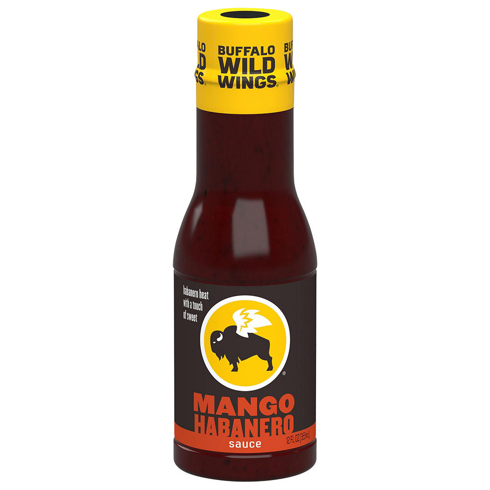 Buffalo Wild Wings Mango Habanero Sauce, 12 oz