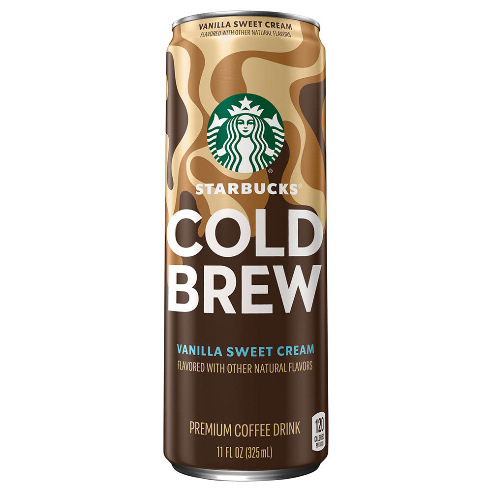 Starbucks Cold Brew Vanilla Sweet Cream, 11 oz
