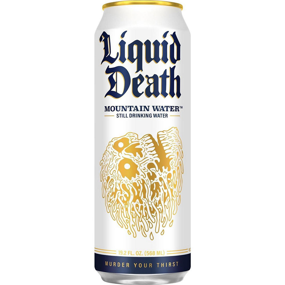 Liquid Death Still Mountain Water, 19.2 oz