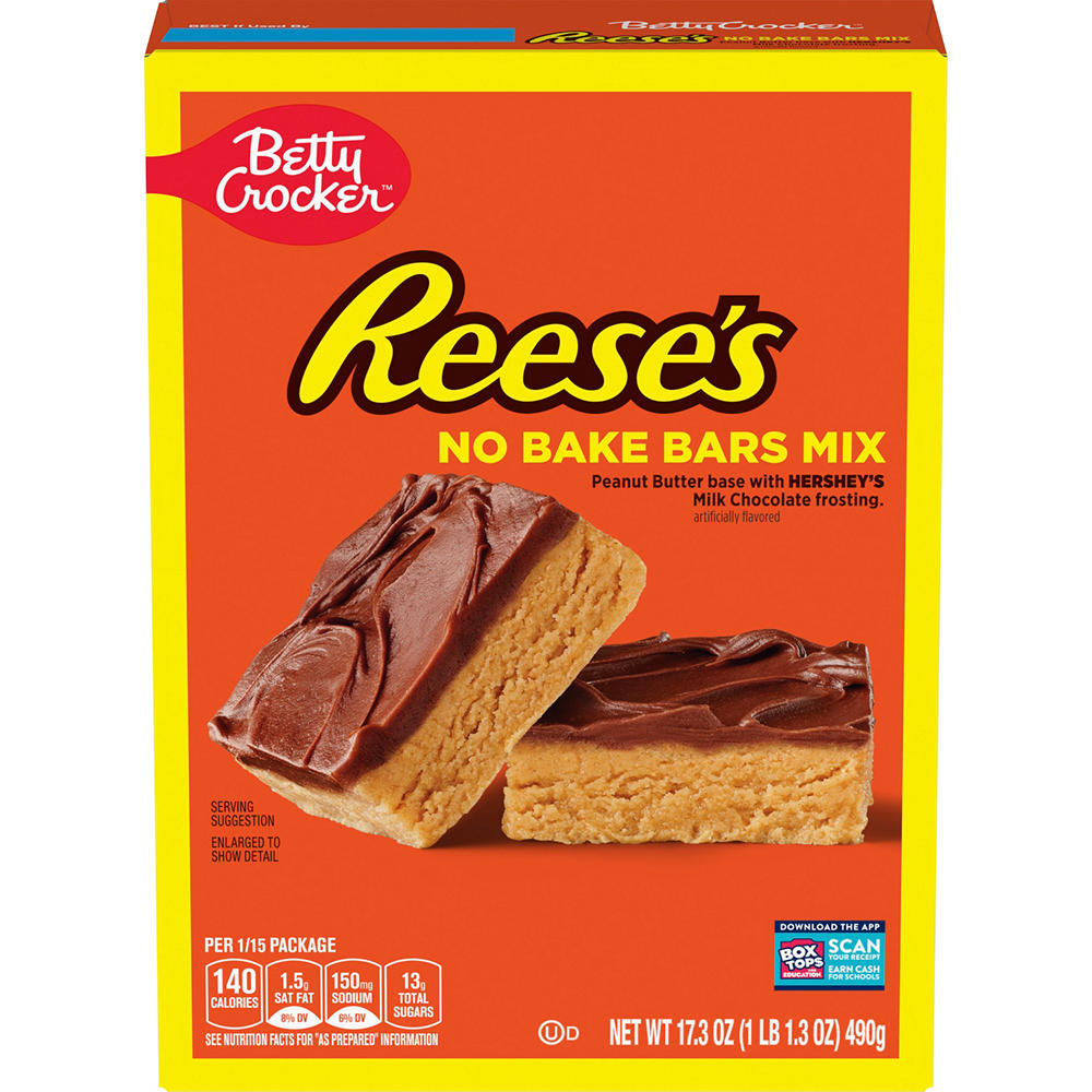 Betty Crocker Reese's No Bake Bars Mix, 17.3 oz