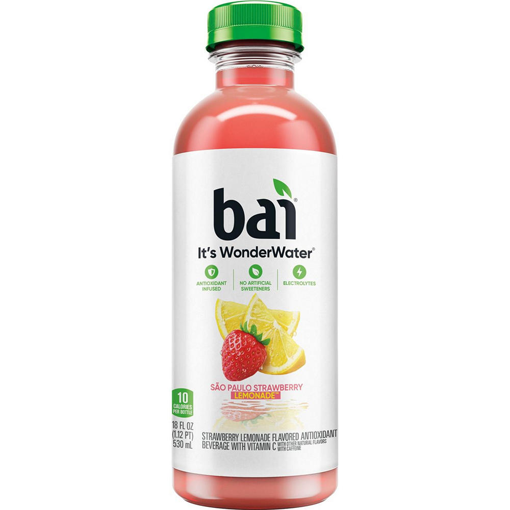 Bai Sao Paulo Strawberry Lemonade Single, 18 oz