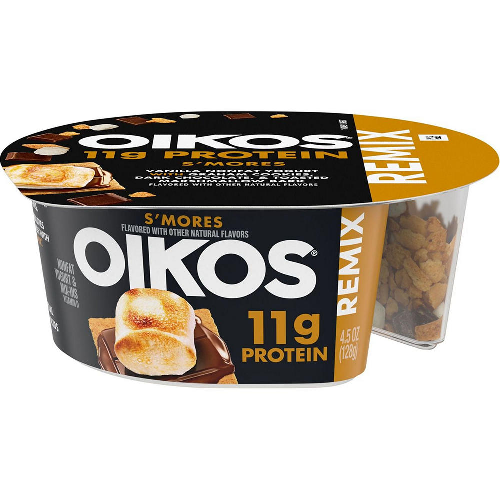 Oikos Remix S'mores Greek Yogurt, 4.5 oz