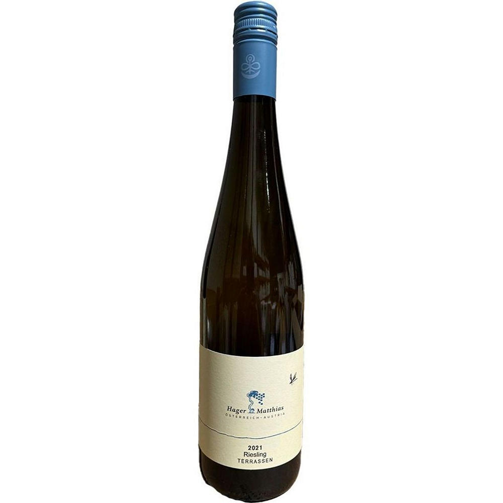 Hager Matthias Organic Riesling Terrassen Austrian White Wine, 750 mL