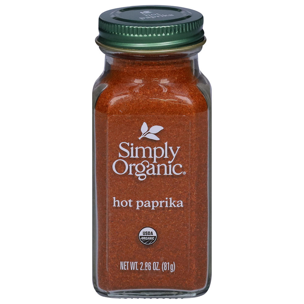 Simply Organic Hot Paprika, 2.86 oz
