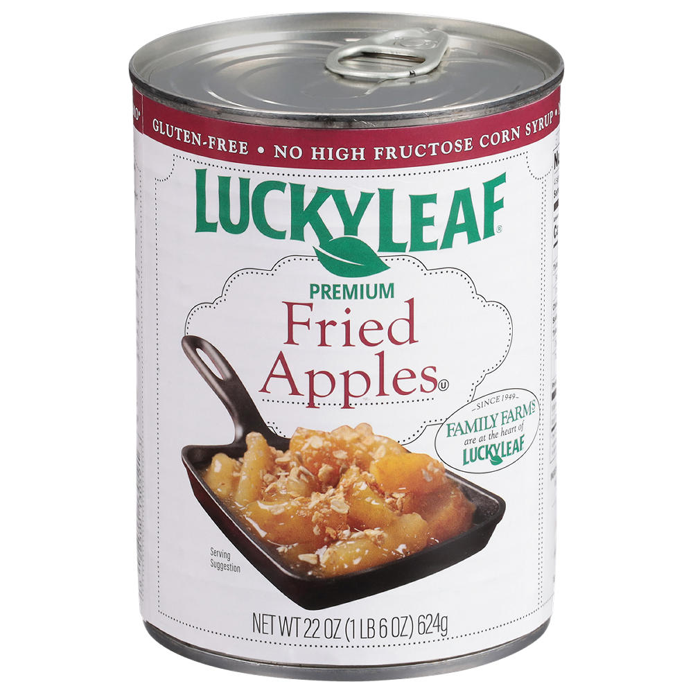 Lucky Leaf Fried Apples Pie Filling, 22 oz