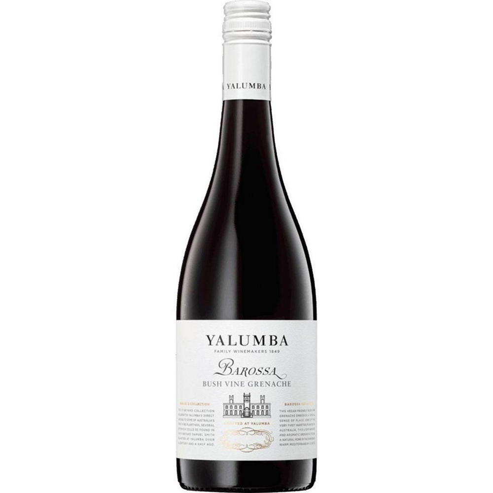 Yalumba Barossa Bush Vine Grenache Australian Red Wine, 750 mL