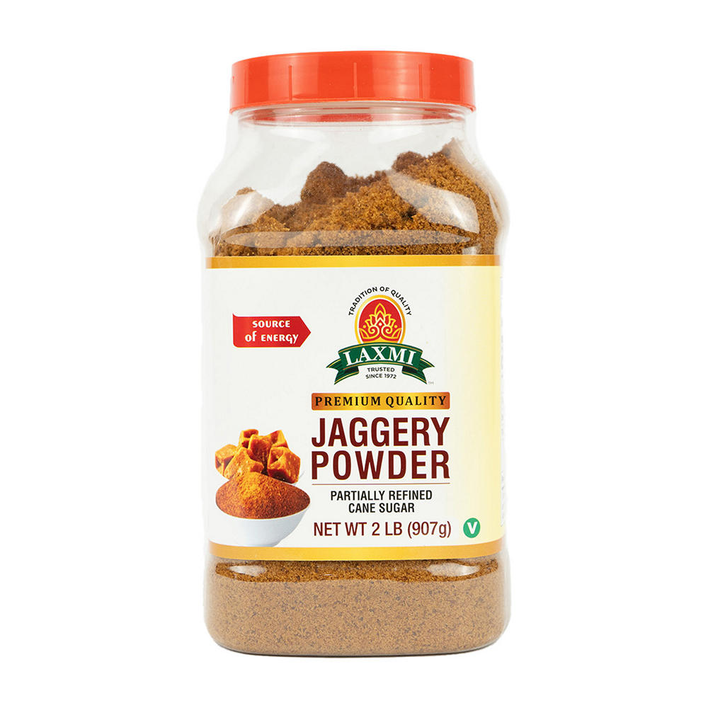 Laxmi Jaggery Powder Cane Sugar, 2 lbs