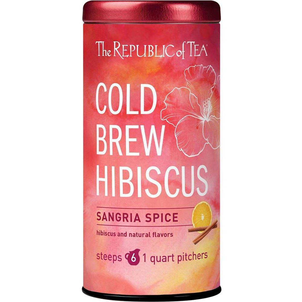 The republic of tea The Republic Of Tea Cold Brew Hibiscus Sangria Spice, 6 qt