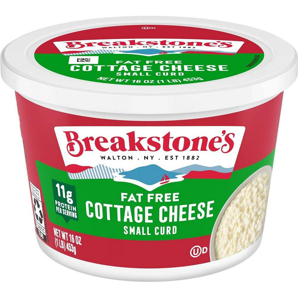 Breakstone's Fat Free Cottage Cheese Small Curd, 16 oz
