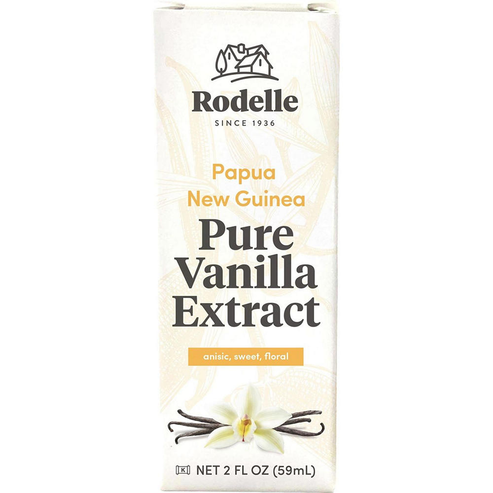Rodelle Papua New Guinea Pure Vanilla Extract, 2 oz