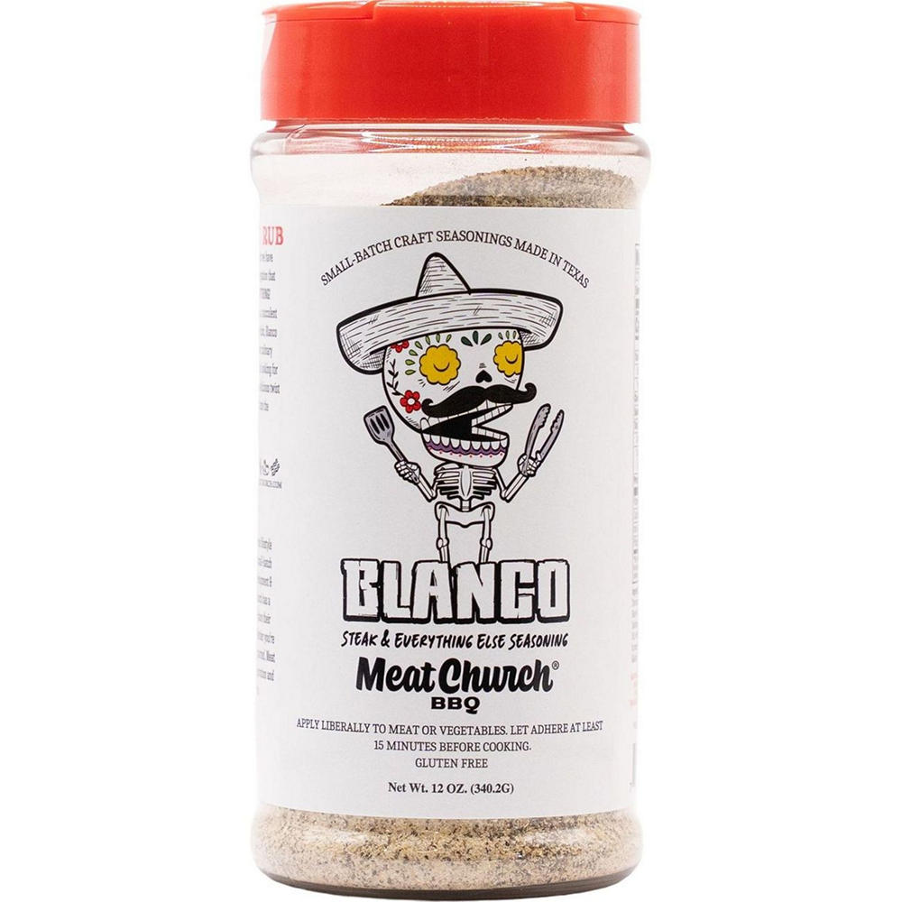 Meat Church BBQ Blanco Seasoning, 12 oz