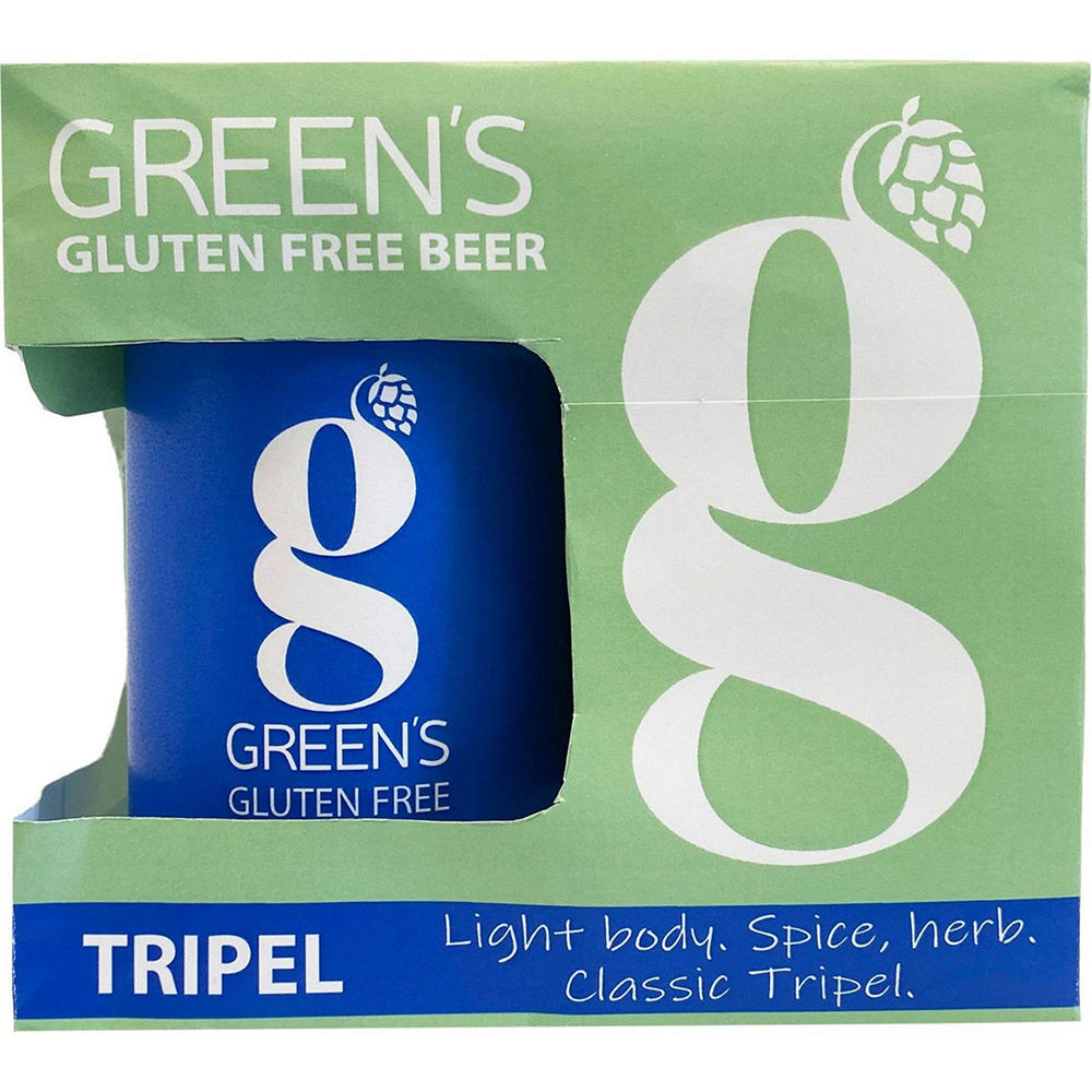 Green's Gluten Free Tripel Ale Beer 4 pk Cans, 11.2 oz