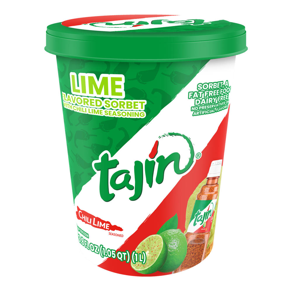 Tajin Lime Sorbet with Chili Lime Seasoning, 1.05 qt