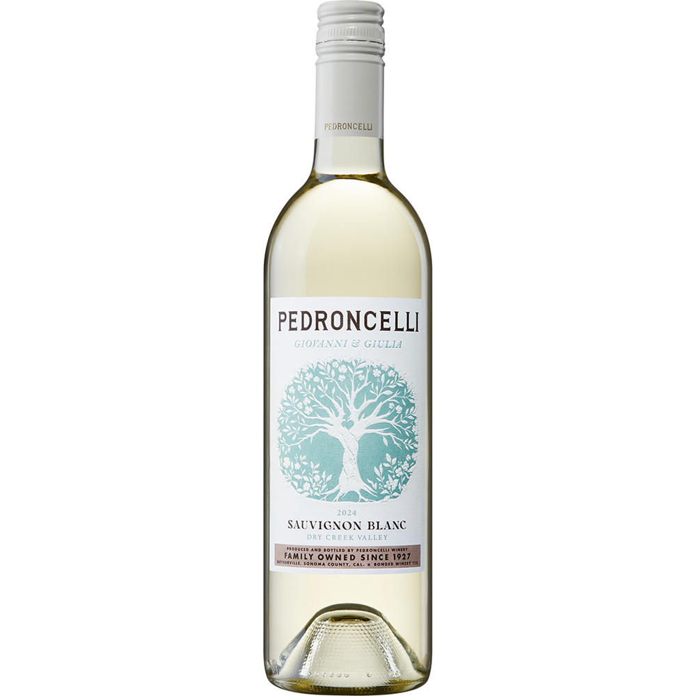 Pedroncelli Giovanni & Giulia Dry Creek Valley Sauvignon Blanc California White Wine, 750 mL
