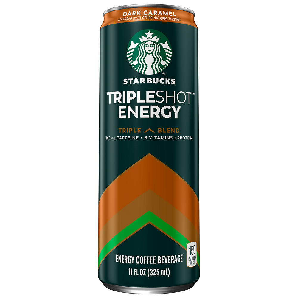 Starbucks Dark Caramel Starbucks Triple Shot Energy, 11 oz