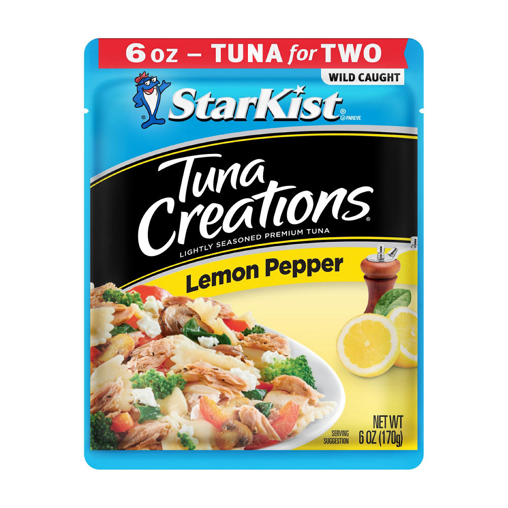 StarKist Tuna Creations Lemon Pepper Tuna Pouch, 6 oz