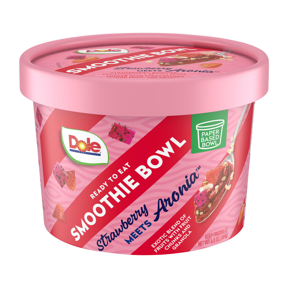 Dole Smoothie Bowl Strawberry Meets Aronia, 5.8 oz