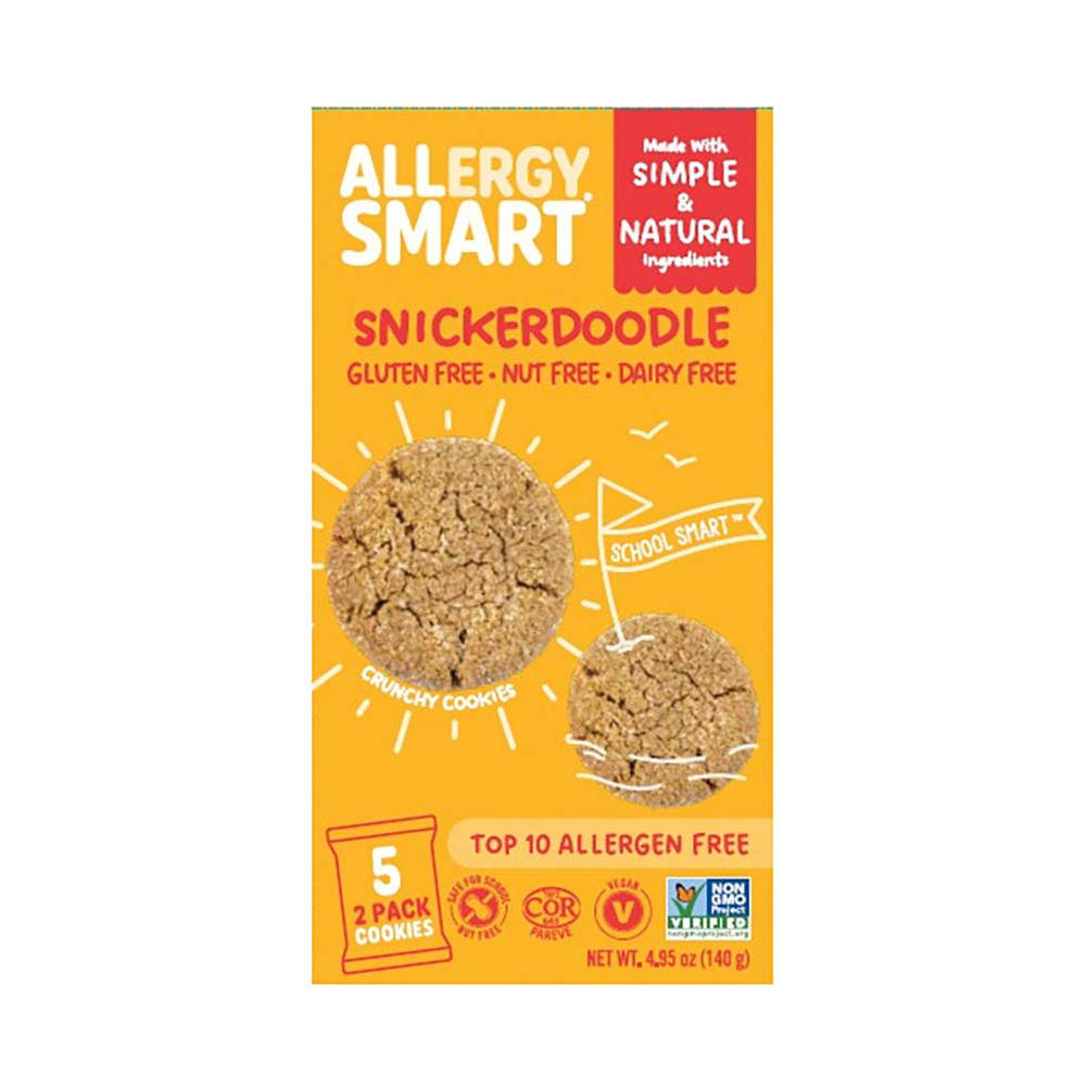 Allergy Smart Snickerdoodle Crunchy Cookies, 4.95 oz