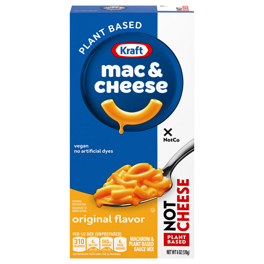 Kraft Plant Based The Cheesiest Original Macaroni & Cheese , 6 oz