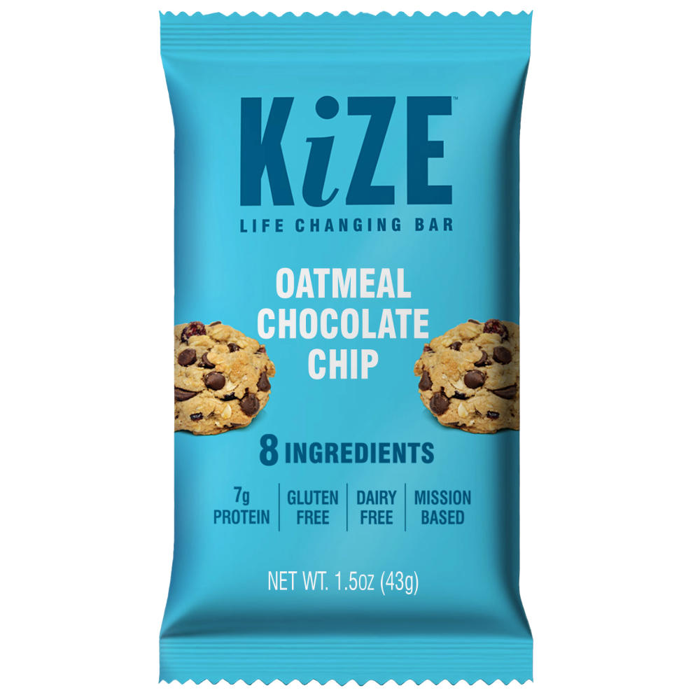 Kize Life Changing Bar - Oatmeal Chocolate Chip, 1.5 oz
