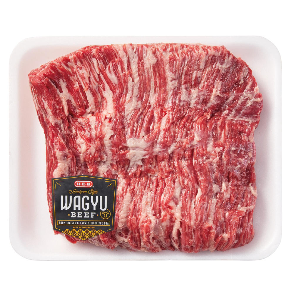 H-E-B American-Style Wagyu Beef Market Trimmed Brisket Point, Avg. 4.8 lbs