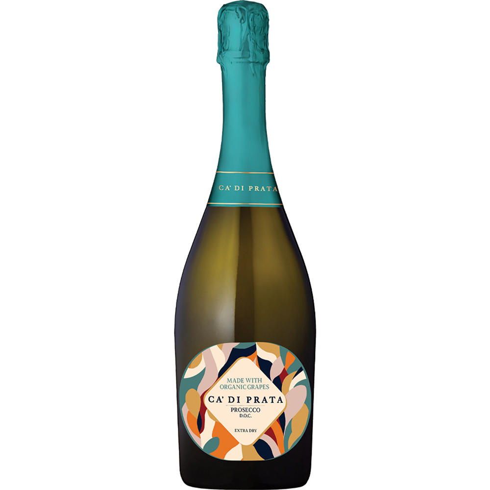 Ca' Di Prata Organic Prosecco DOC Italian Sparkling Wine, 750 mL