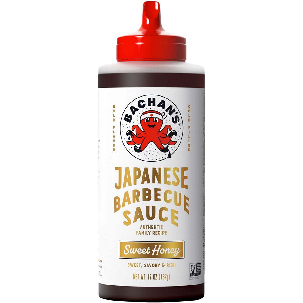 Bachan's Sweet Honey Japanese Barbecue Sauce, 17 oz