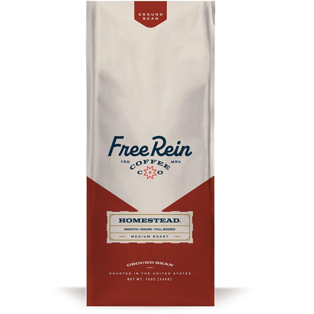 Free Rein Homestead Medium Roast Ground, 12 oz