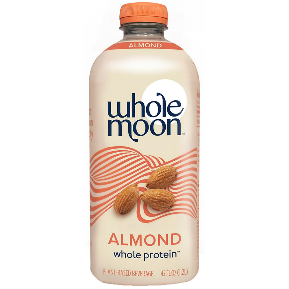 WholeMoon Almond Whole Protein Plant Based Beverage, 42 oz