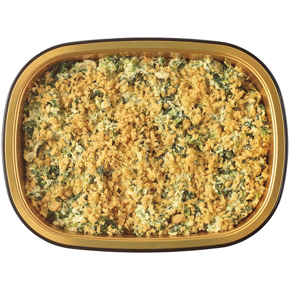 Meal Simple by H-E-B Roasted Garlic Creamed Spinach, 15 oz