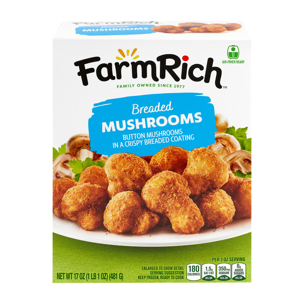 Farm Rich Breaded Mushrooms, 17 oz