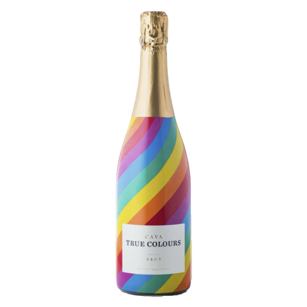 True Colors Organic Cava Brut Wine, 750 mL