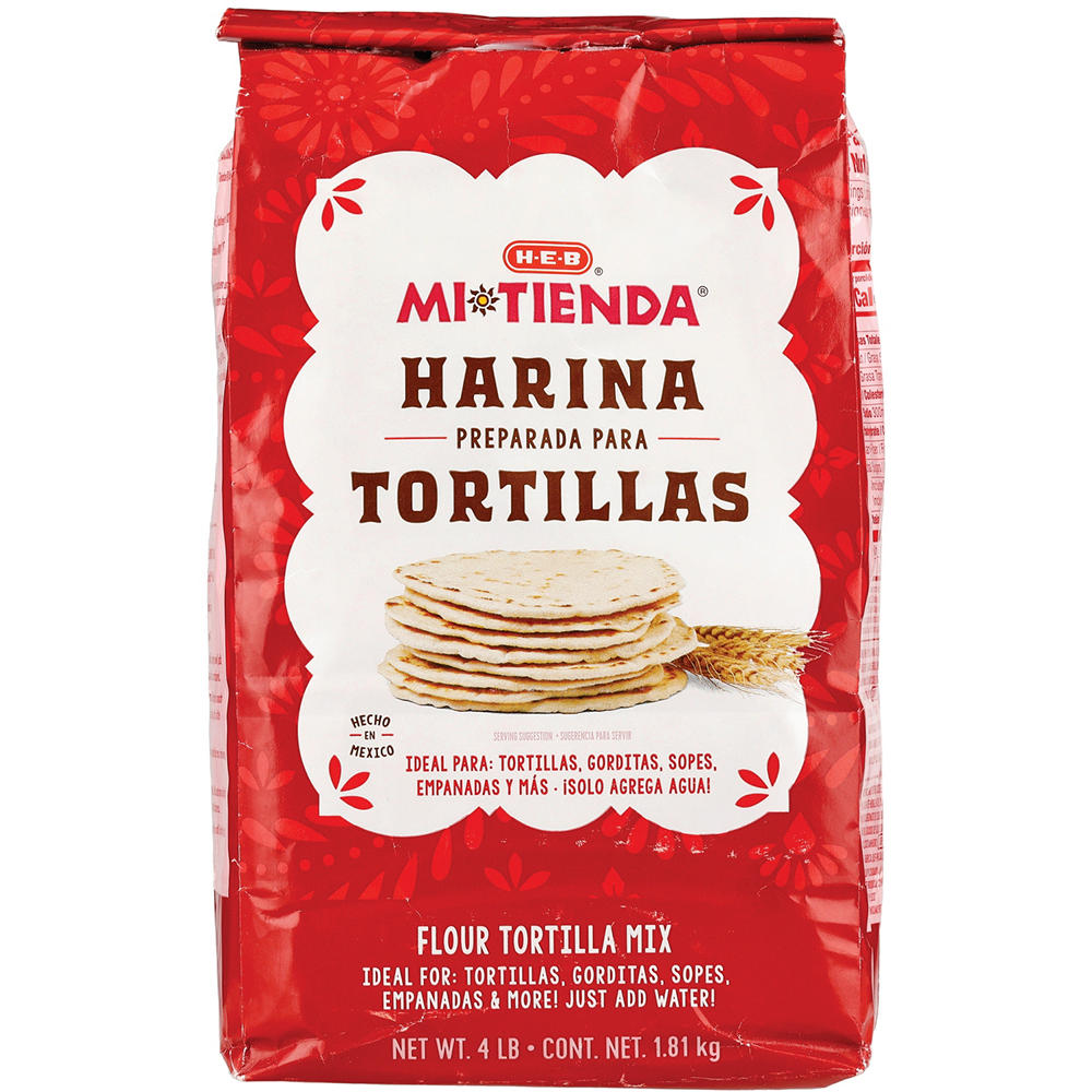 H-E-B Mi Tienda Flour Tortilla Mix, 4 lbs