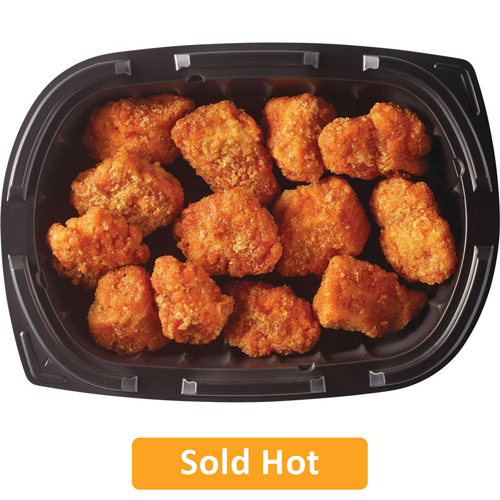 Meal Simple by H-E-B Breaded Buffalo-Style Boneless Chicken Wings (Sold Hot), Avg. 1.0 lb