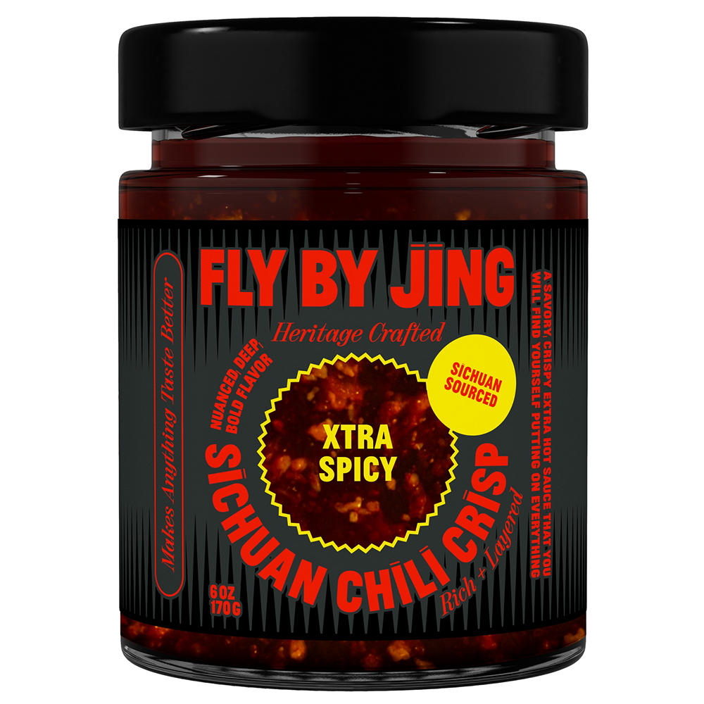 Fly By Jing Xtra Spicy Sichuan Chili Crisp Hot Sauce, 6 oz
