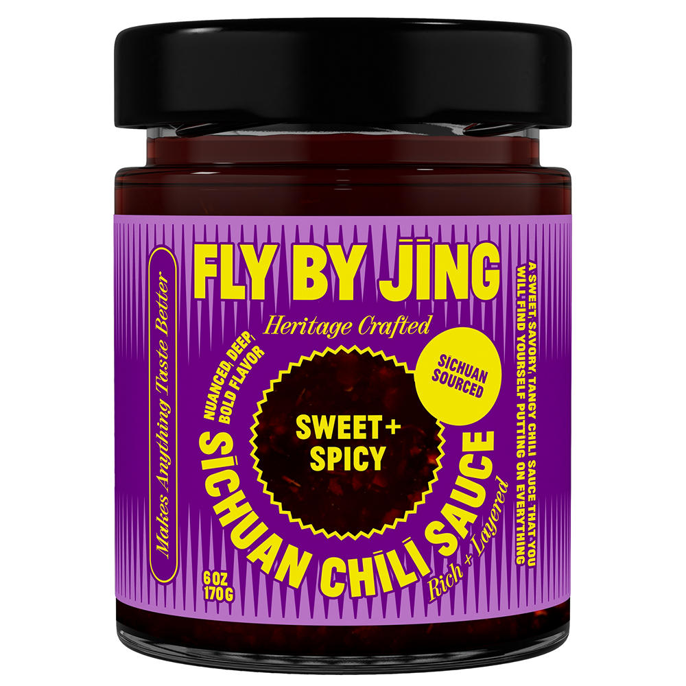 Fly By Jing Sweet + Spicy Sichuan Chili Sauce, 6 oz