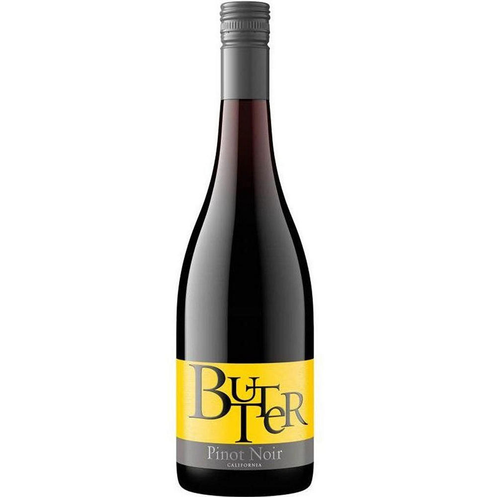 Butter Pinot Noir California Red Wine, 750 mL