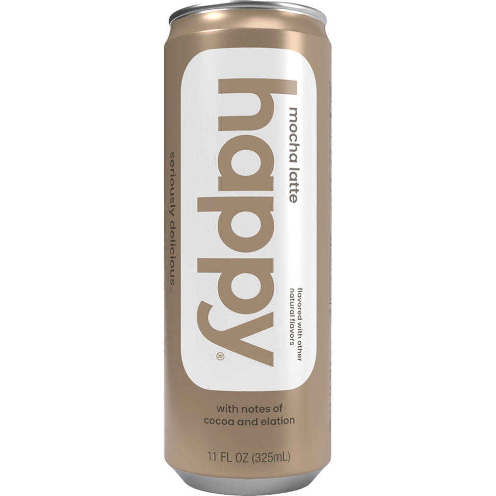 Happy Coffee Mocha Latte Coffee , 11 oz
