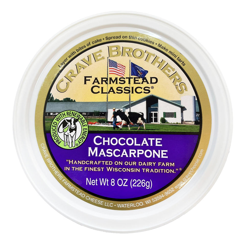 Crave Brothers Chocolate Mascarpone, 8 oz
