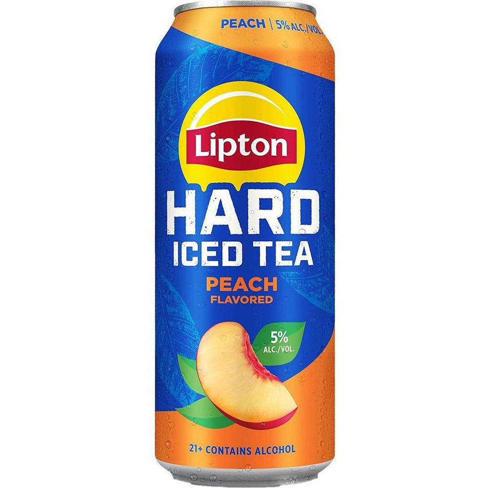 Lipton Peach Hard Iced Tea Can, 24 oz