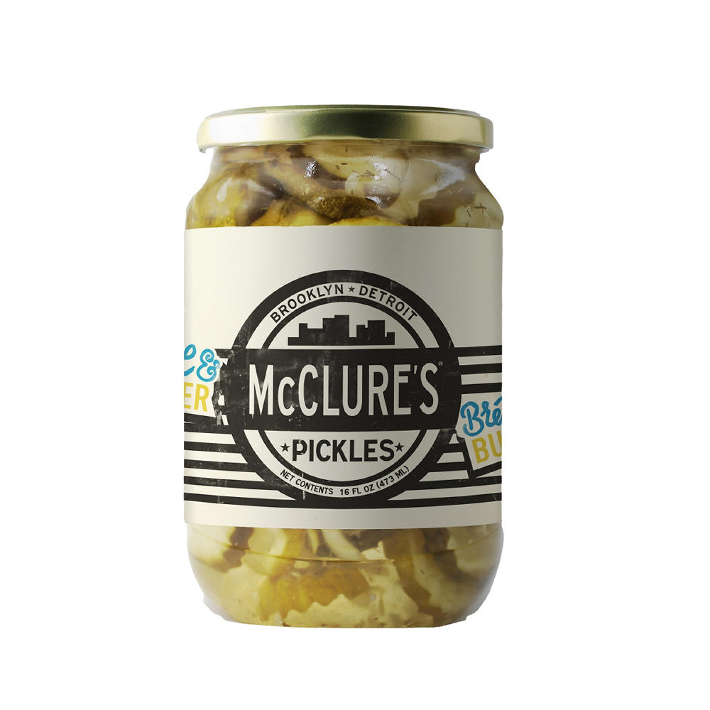 McClure's Pickle Slices - Bread & Butter, 16 oz