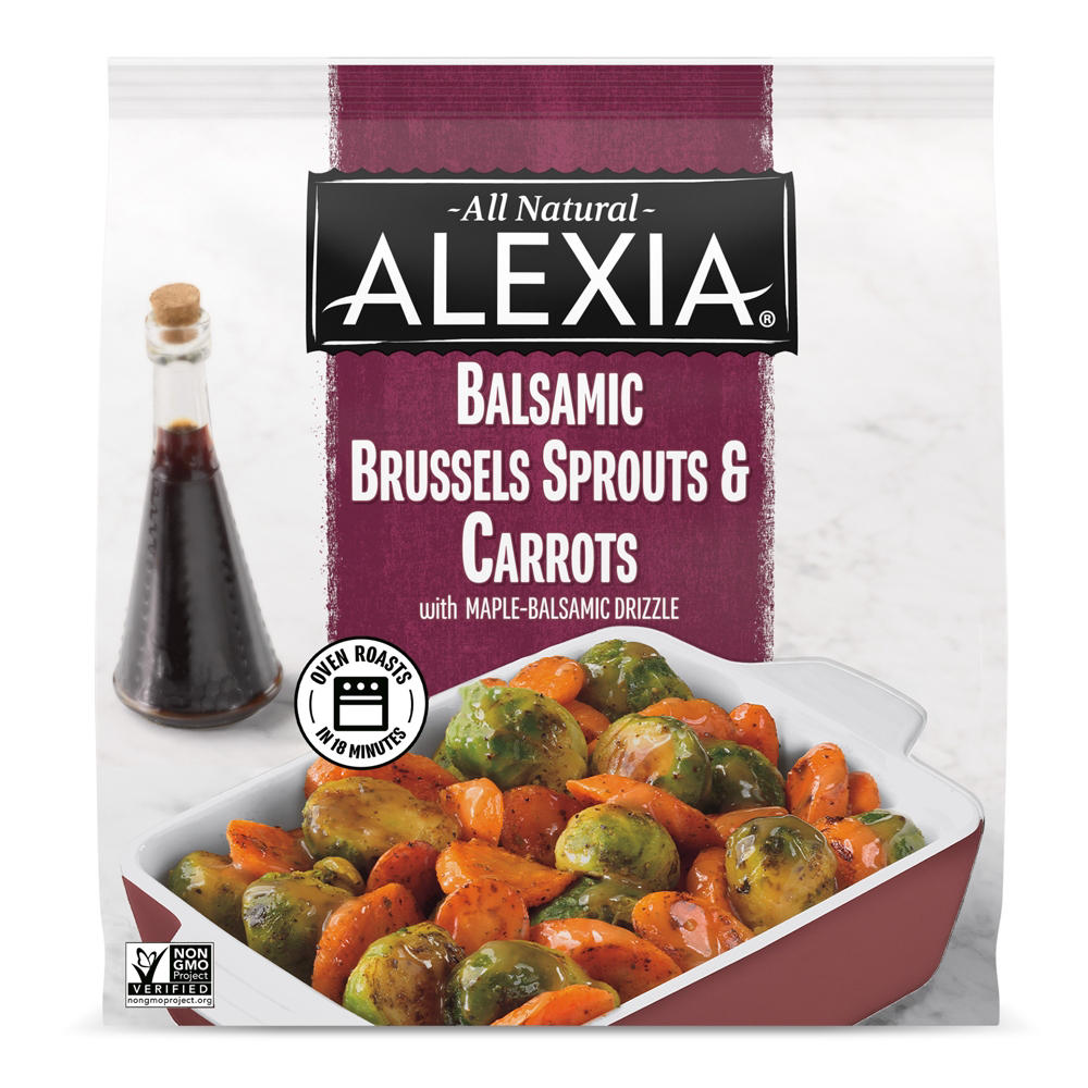 Alexia Frozen Balsamic Brussels Sprouts & Carrots, 14 oz