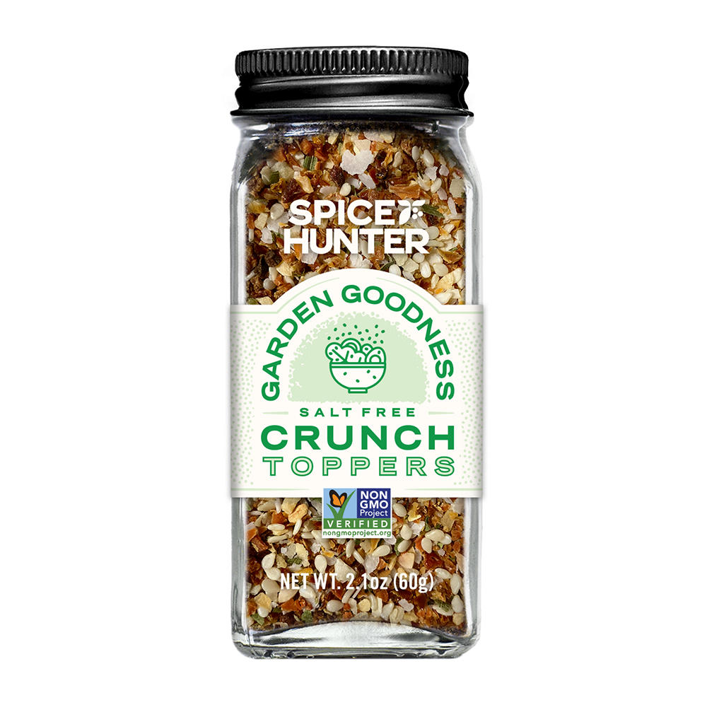 Spice Hunter Garden Goodness Salt-Free Crunch Toppers Seasoning, 2.1 oz