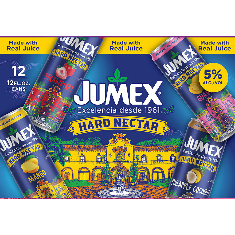Jumex Hard Nectar Variety 12 pk Cans, 12 oz