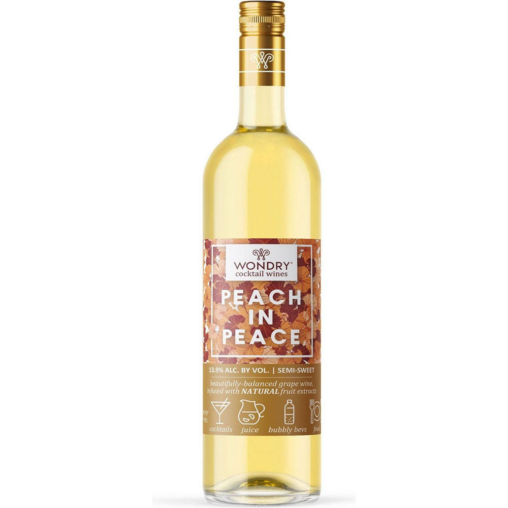 Wondry Organic Peach In Peace Wine Cocktail, 750 mL