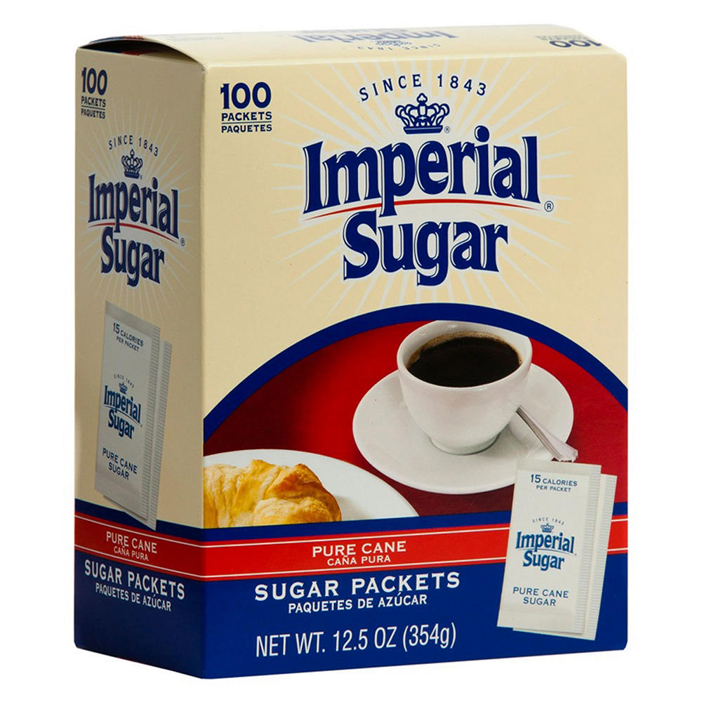 Imperial Sugar Packets, 100 ct