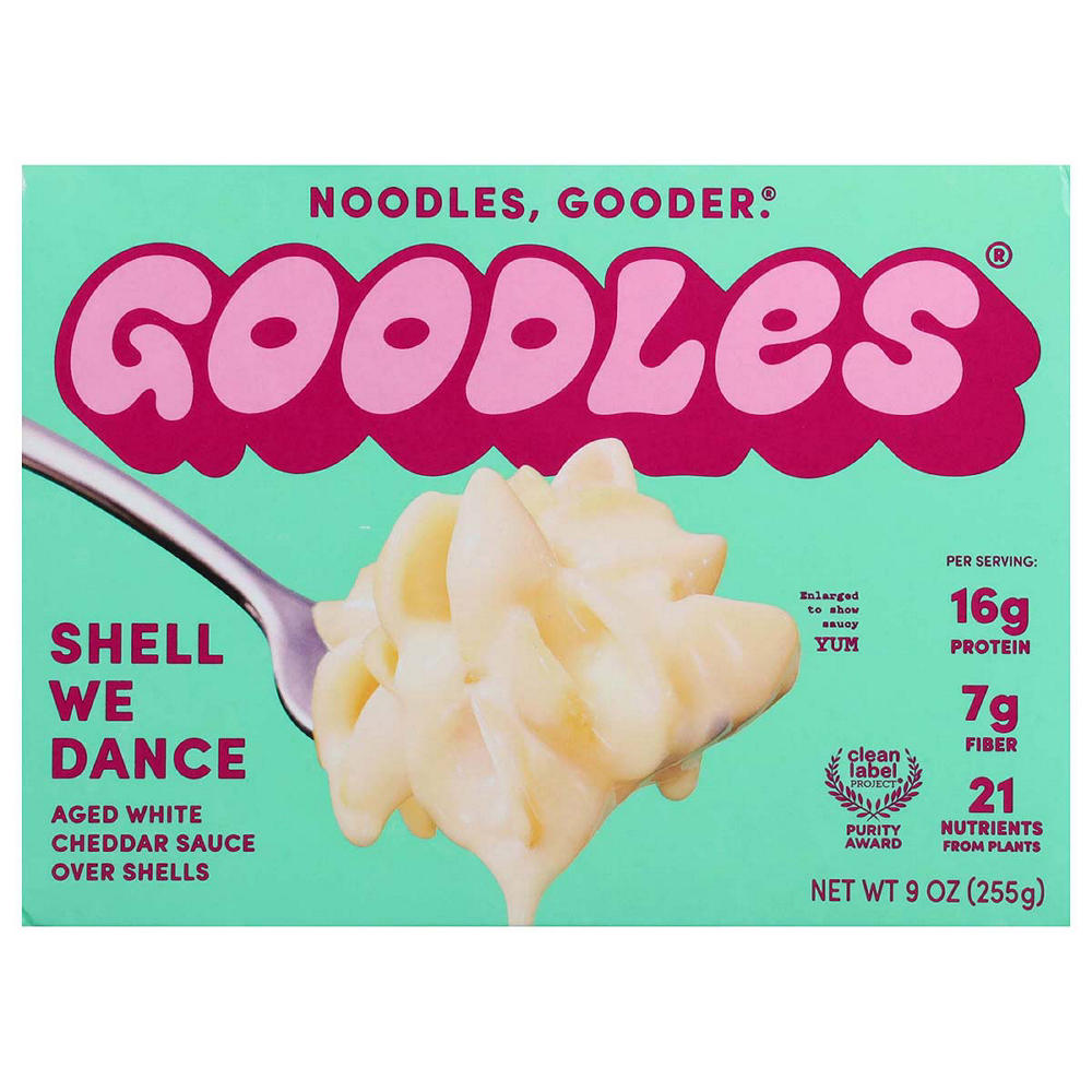 Goodles 16g Protein Shell We Dance Mac & Cheese, 9 oz