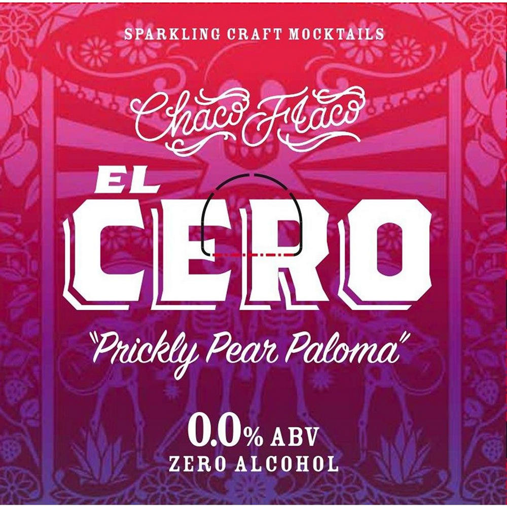 El Cero Prickly Pear Paloma Non Alcoholic 4 pk Cans, 12 oz