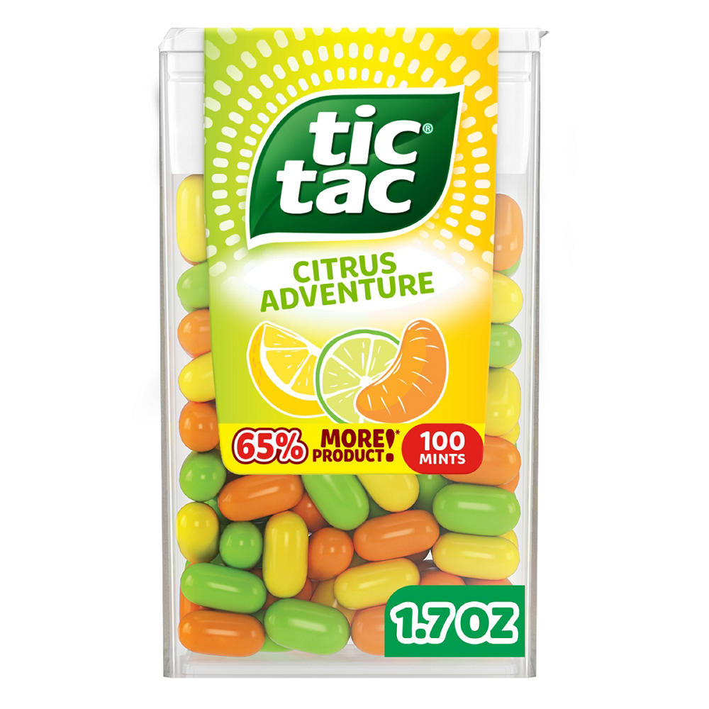 Tic Tac Citrus Adventure Mints, 1.7 oz