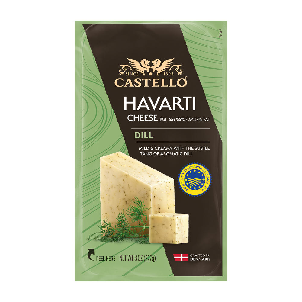 Castello Danish Havarti Cheese - Dill, 8 oz